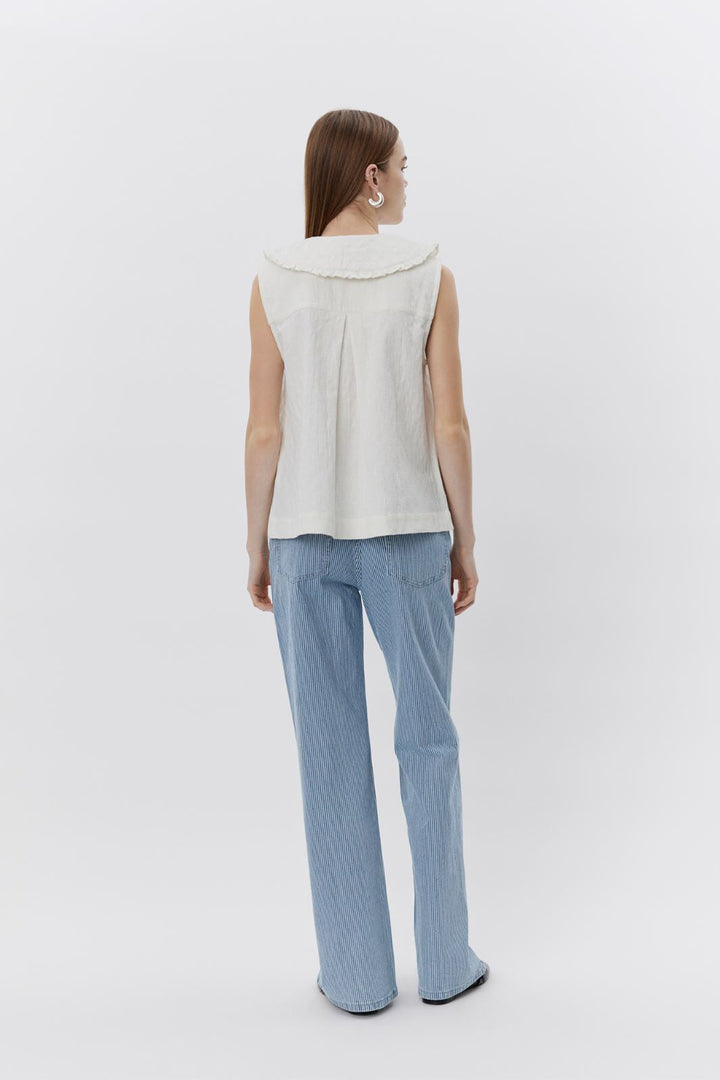 Sofie Schnoor - Annikasw Vest S251296 - 0124 - Snow White Veste