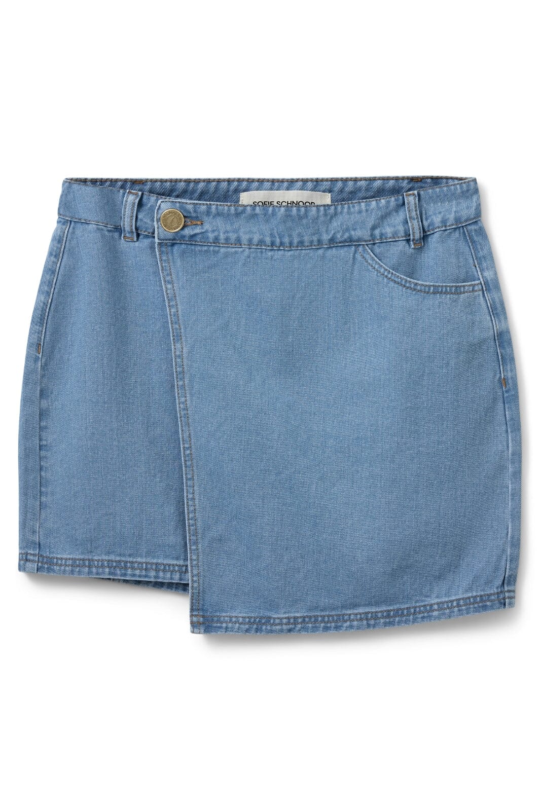 Sofie Schnoor - Thinasw Skirt S251254 - 5002 - Denim Blue Nederdele