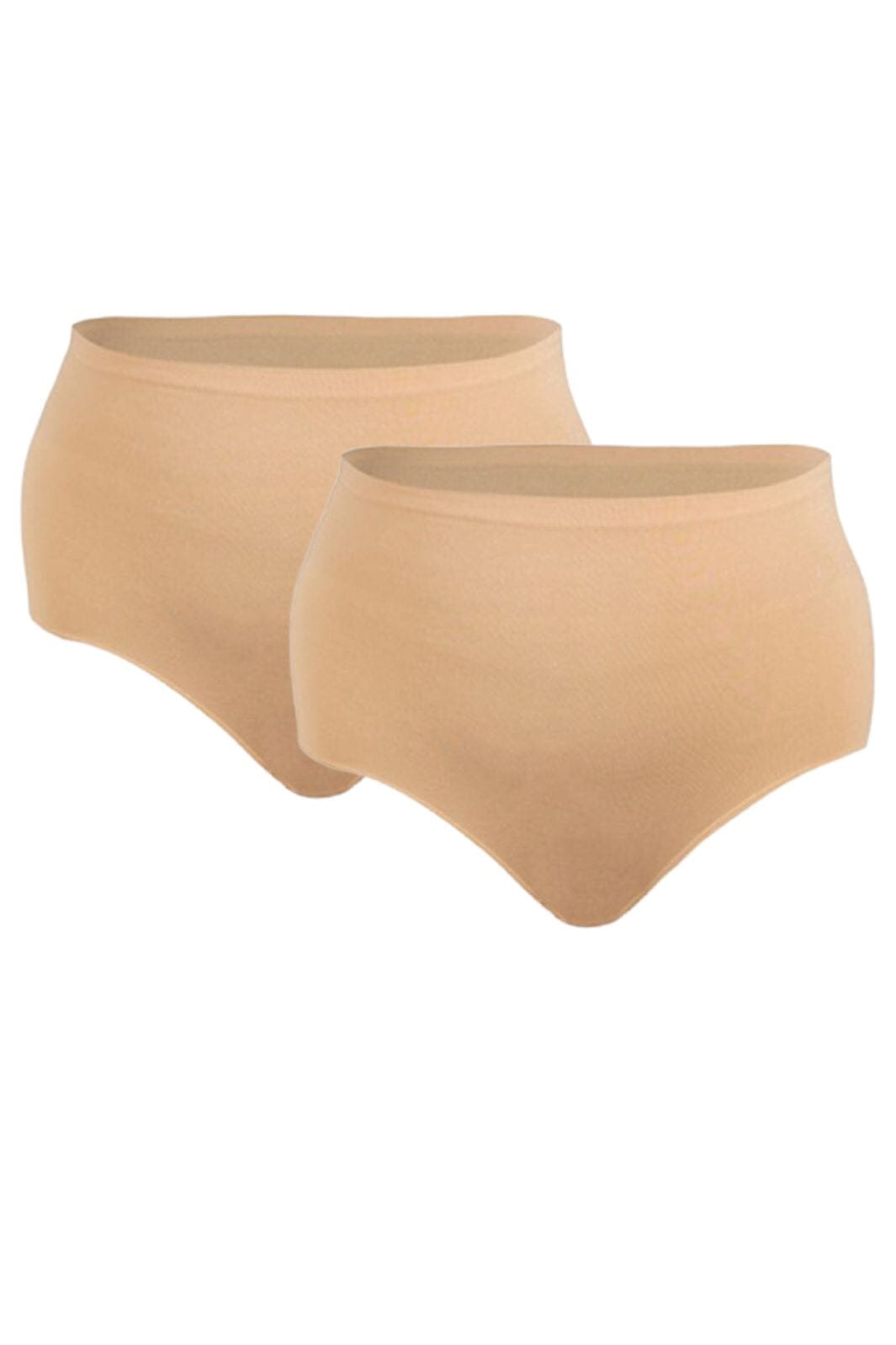 Soft basic - Haily High brief 2 pak - nude Trusser