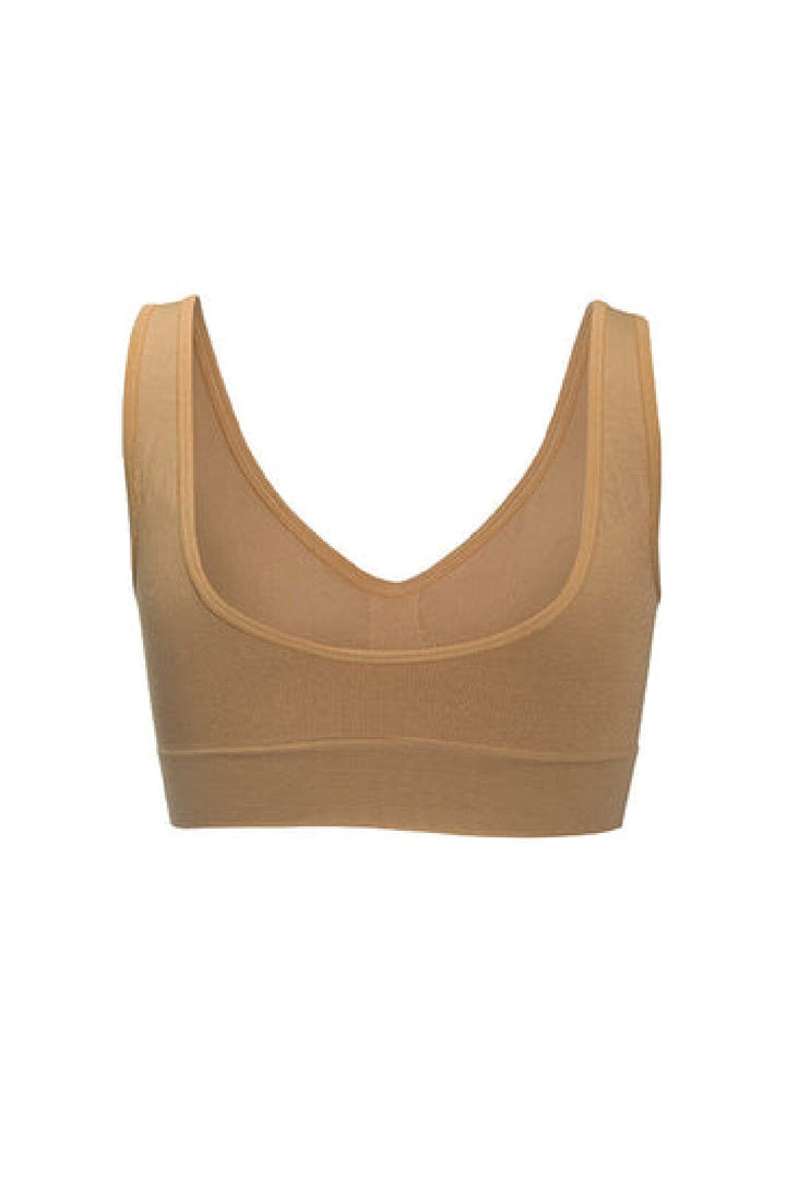 Soft basic - Soffi Bra top wide strap 2 pak - nude BH