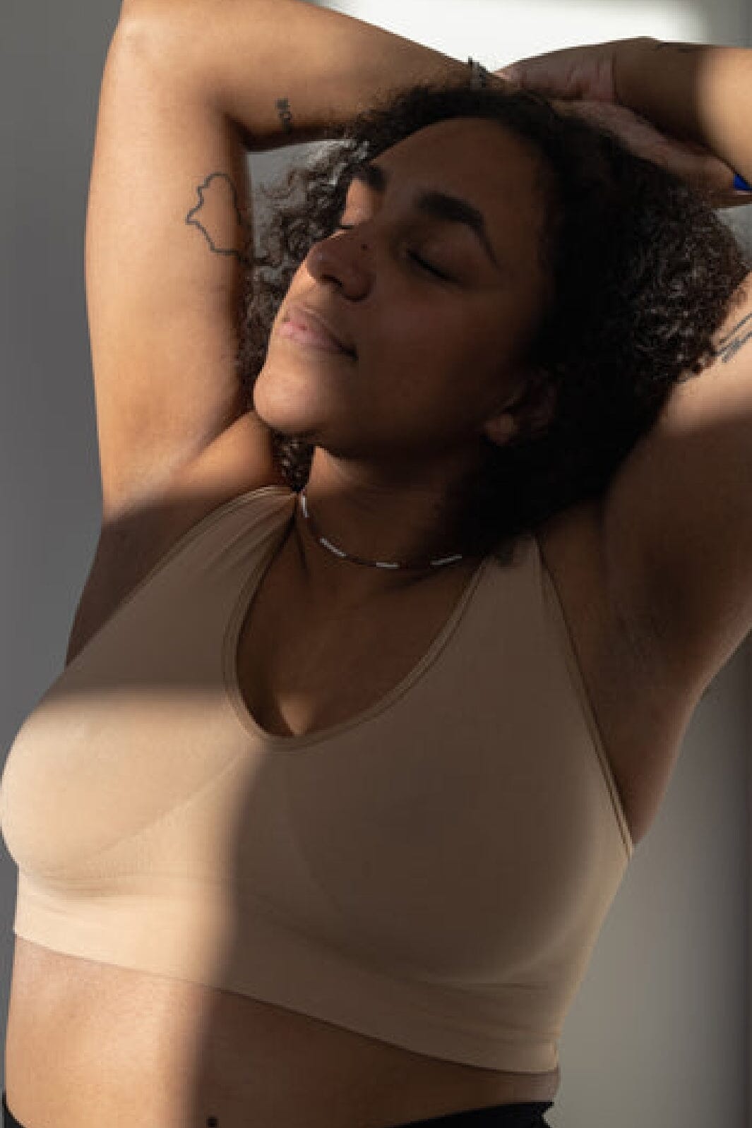 Soft basic - Soffi Bra top wide strap 2 pak - nude BH