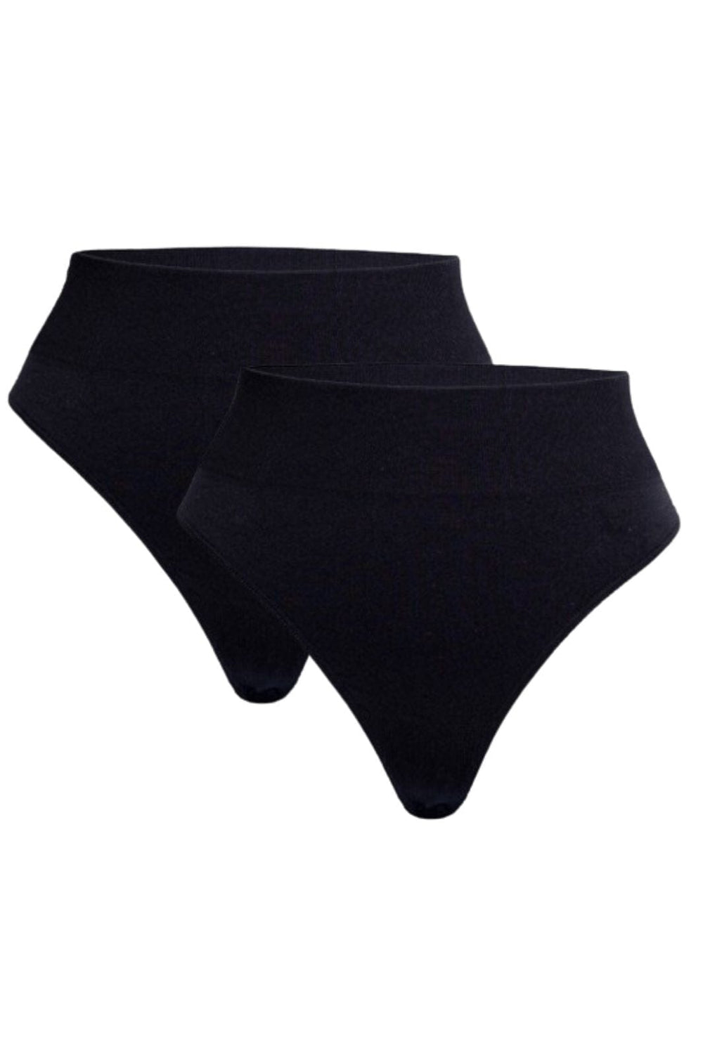 Soft basic - Soffi High string 2 pak - black Trusser