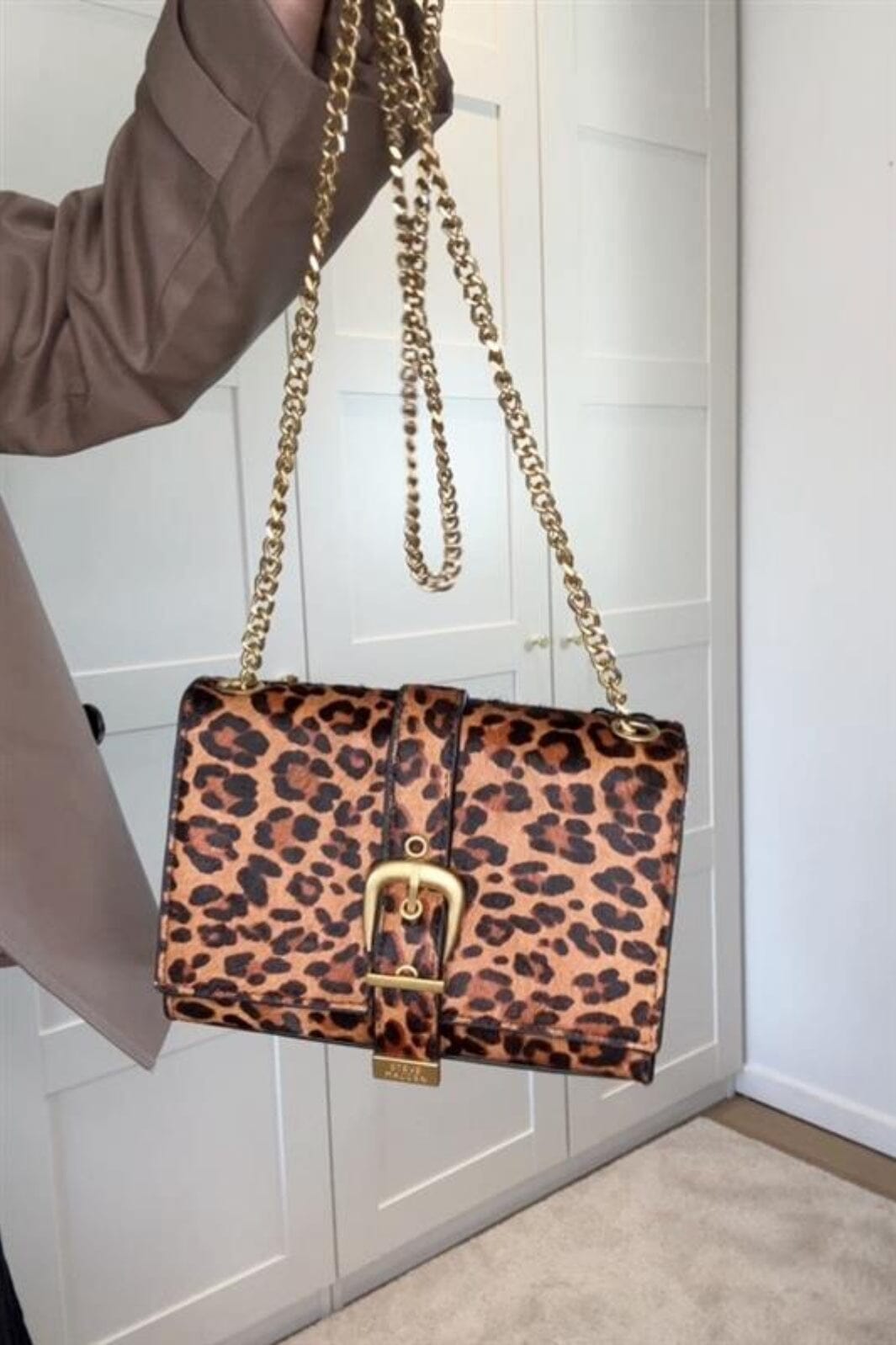 Steve Madden - Bzeta SM13001710 - LEOPARD LEATHER LEO Tasker
