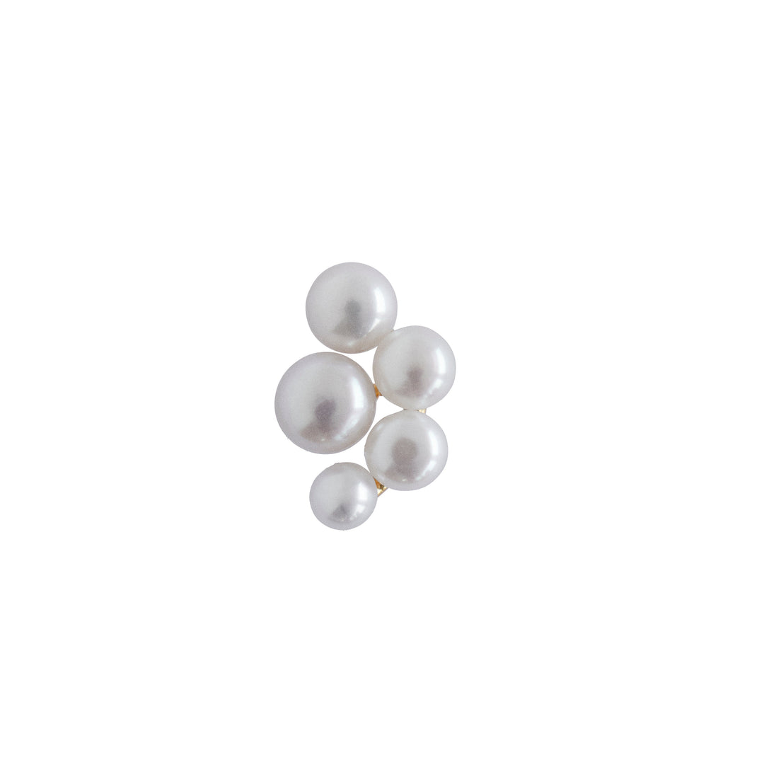 Stine A - Bloom Pearl Berries Earring - Single - 1339-02-S Øreringe