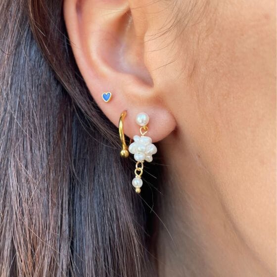 Stine A - Petit Cluster Berries Earring - Single - 1351-02-S Øreringe