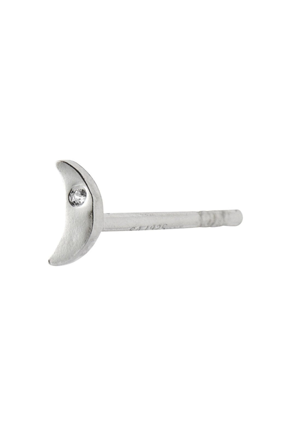 Stine A - Tout Petit Bella Moon Earring Silver - 1280-00-S Øreringe