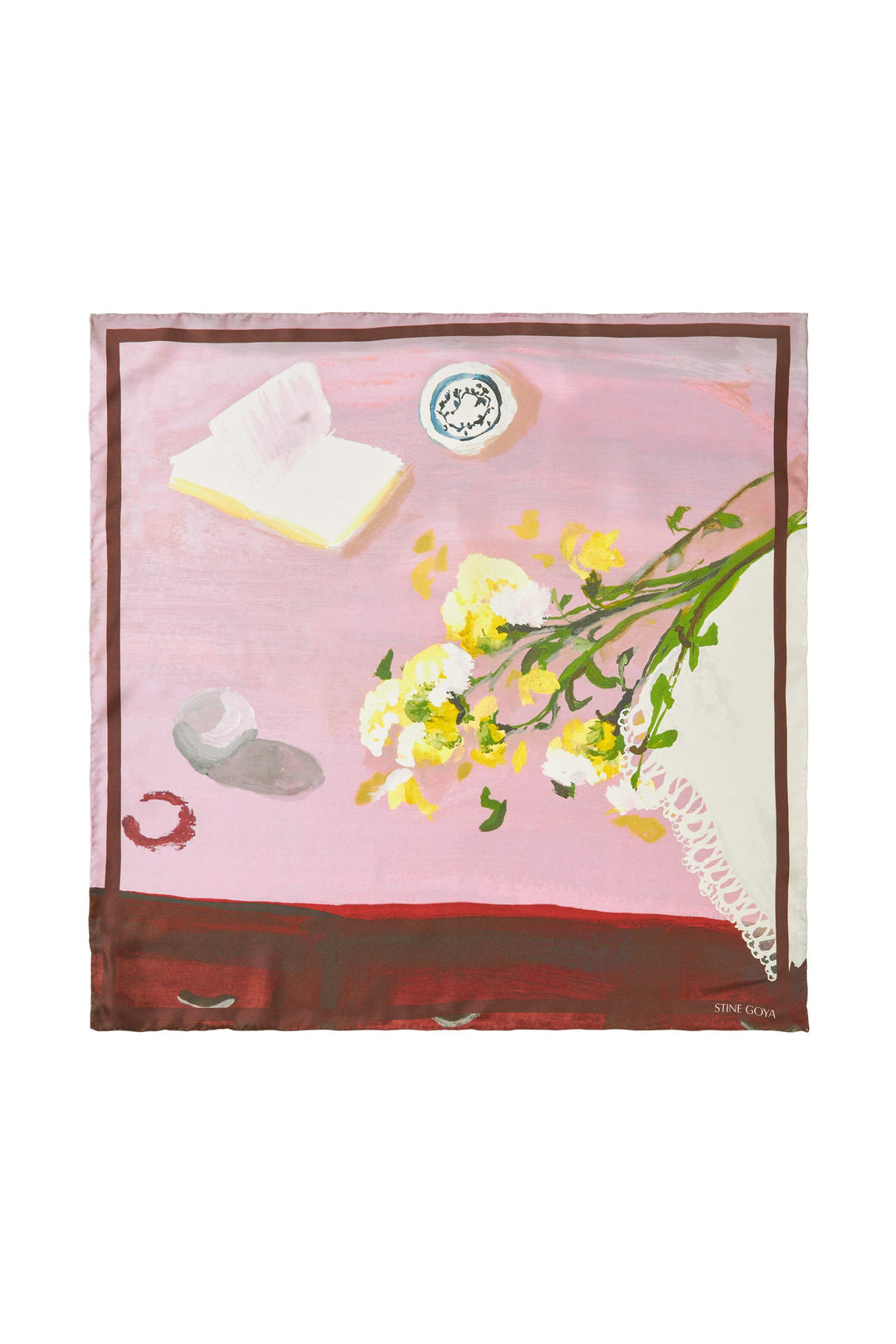 Stine Goya - 2287 Silk Scarves, Small Scarfsg-ps26-a010-2287 - Five Resolutions Tørklæder