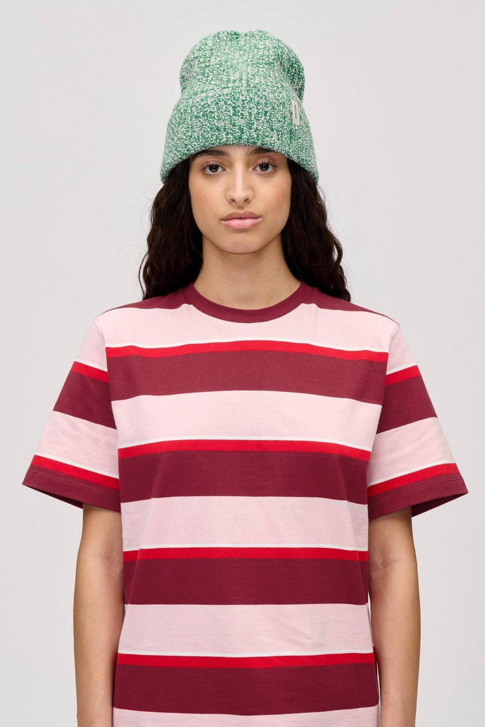 Stine Goya - 2469 Wool, Beaniesg-ps26-a054-2469 - Green Huer