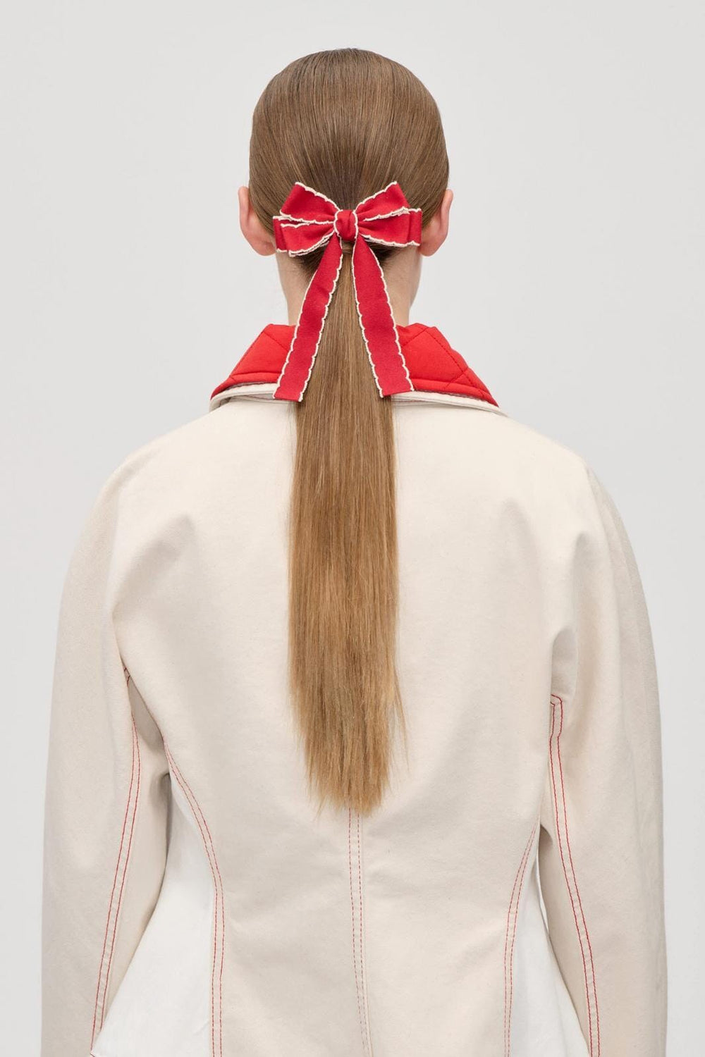 Stine Goya - 2477 Hair Accessories, Hair Bow Clipsg-ps26-ot003-2477 - Red Hårklemmer