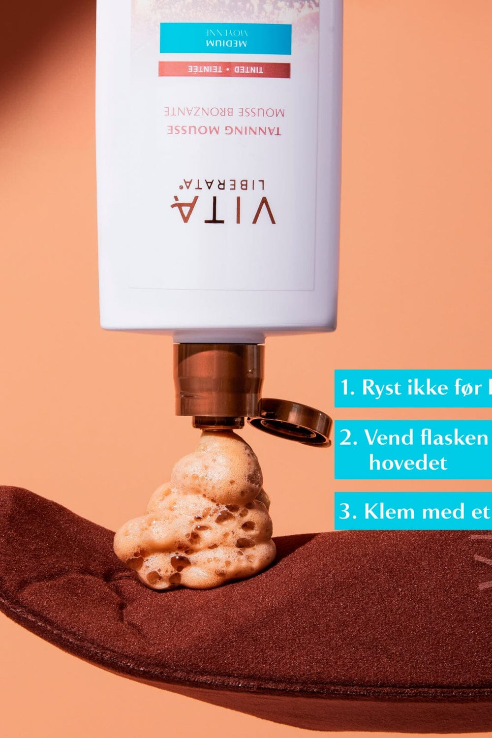 Vita Liberata - Tinted Tanning Mousse - Dark Selvbruner