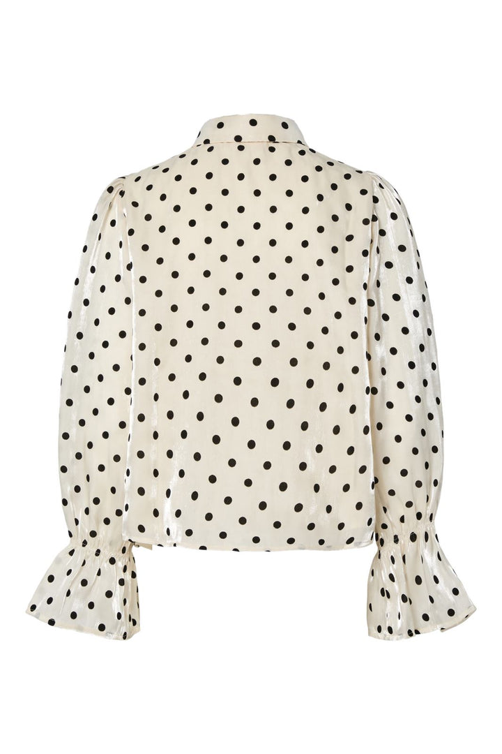 Y.A.S - Yasdottish Ls Shirt Pb - 4800758 Sandshell Dottish Aop