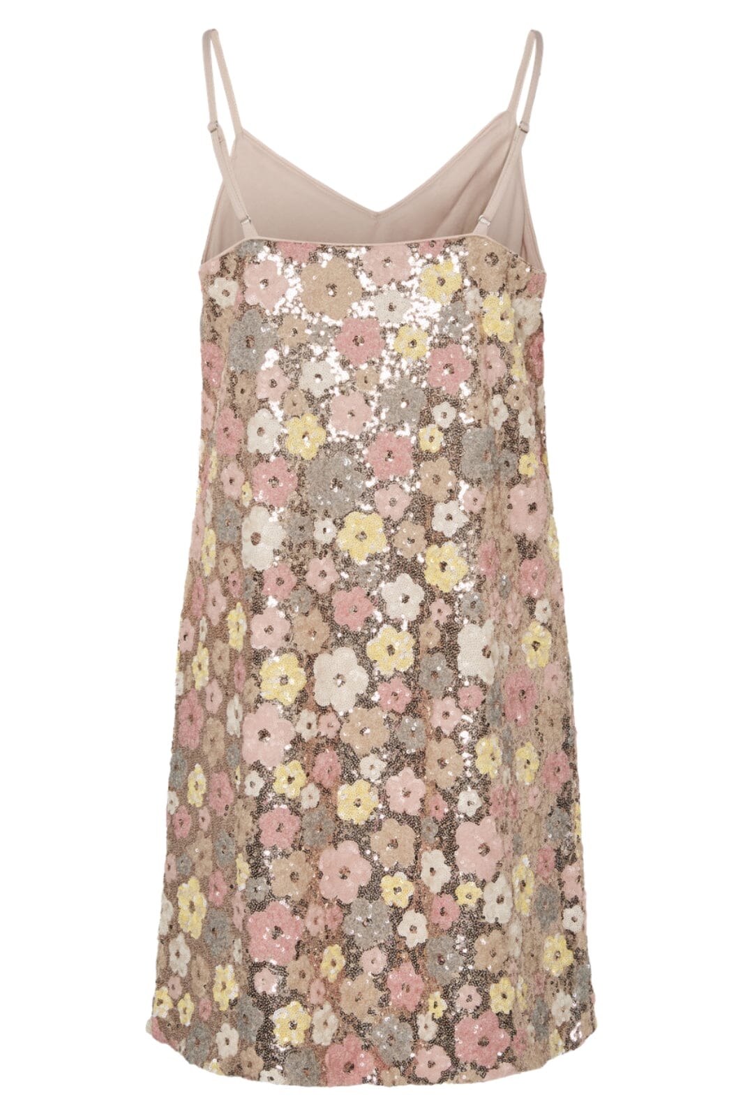 Y.A.S - Yaslalea Strap Sequin Dress - 4766023 French Vanilla Lalea Sequins Kjoler