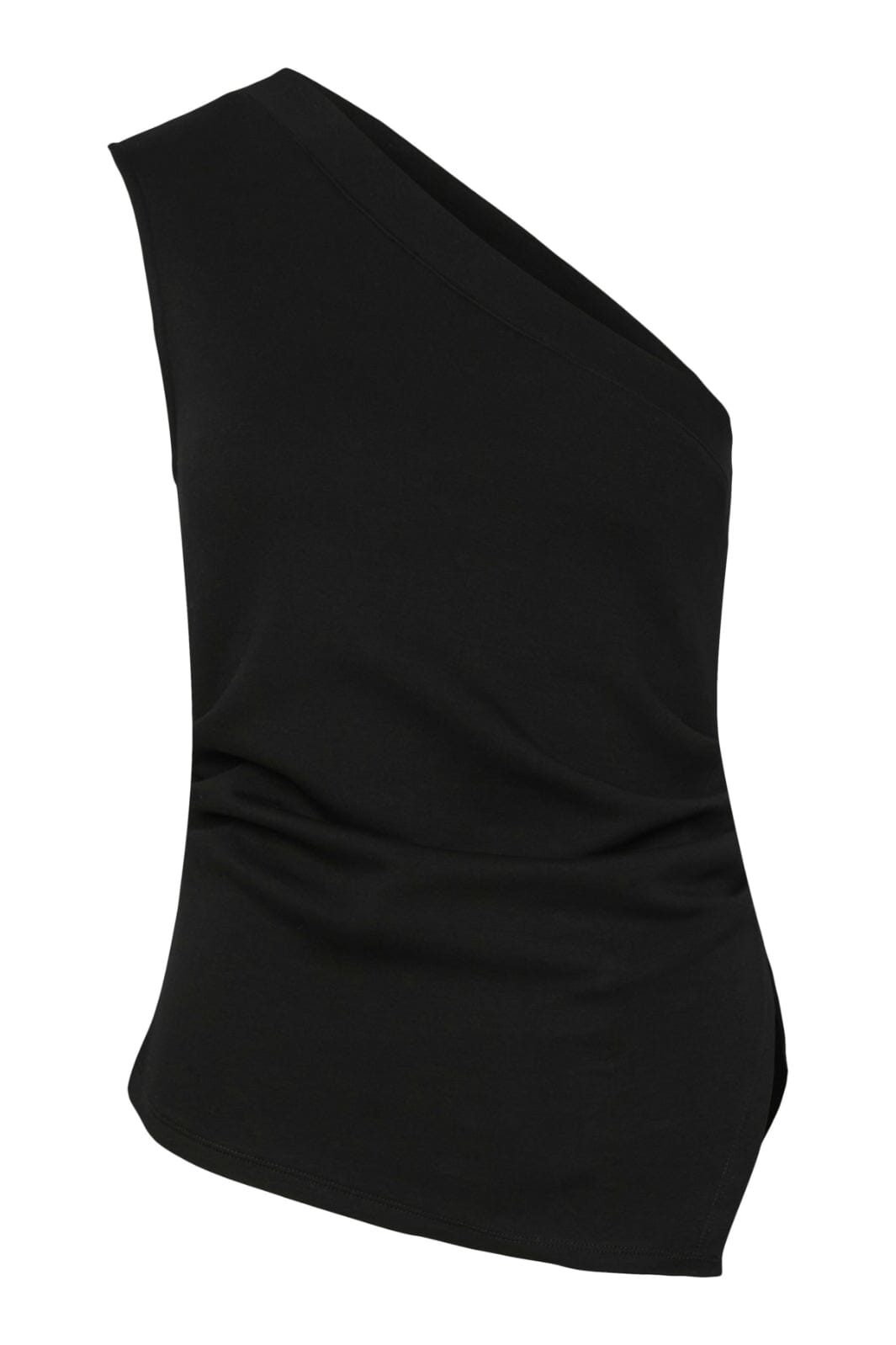 Y.A.S - Yasvenice One Shoulder Top - 4763674 Black