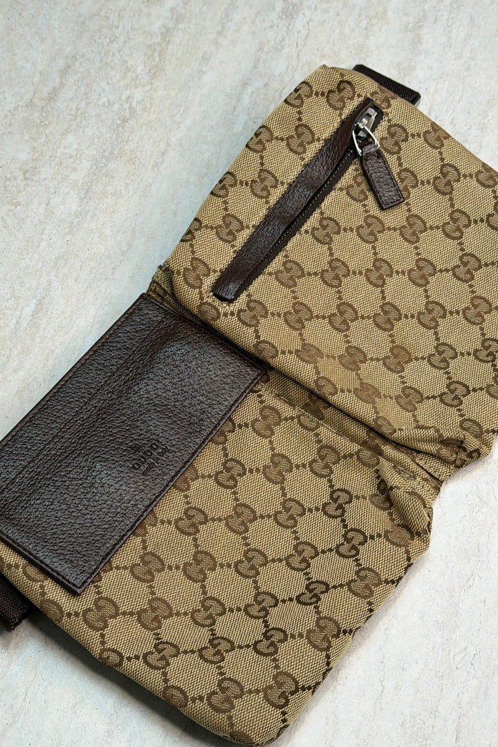 Preloved Vintageline x Molly&My - Vintage Gucci Bumbag 4 - Brown