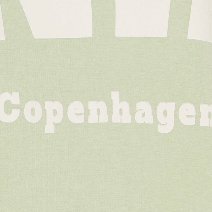 Marta Du Chateau - Mdchibiscus Sweatshirt 22659 - Green/Offwhite