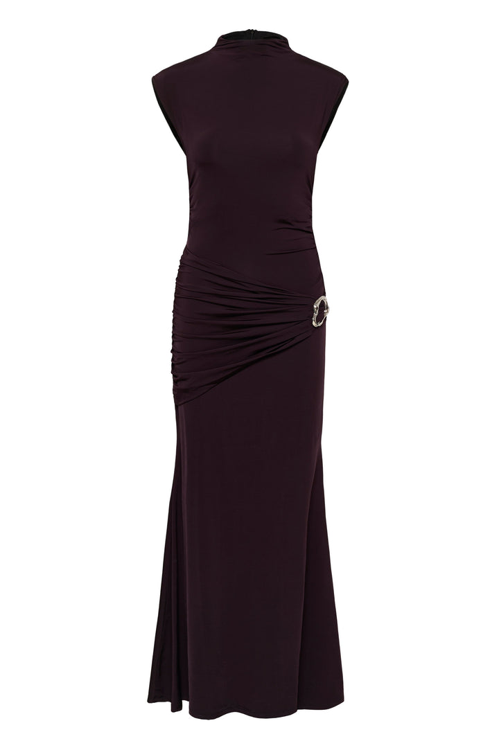 Gestuz - Gzseren Long Dress 10911642 - 109839 - Deep Plum