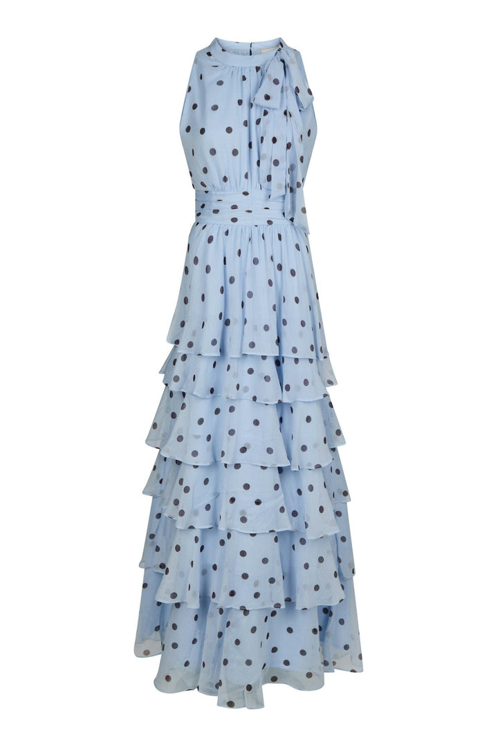 Neo Noir - Marli Big Dot Dress 167758 - 145 - Light Blue