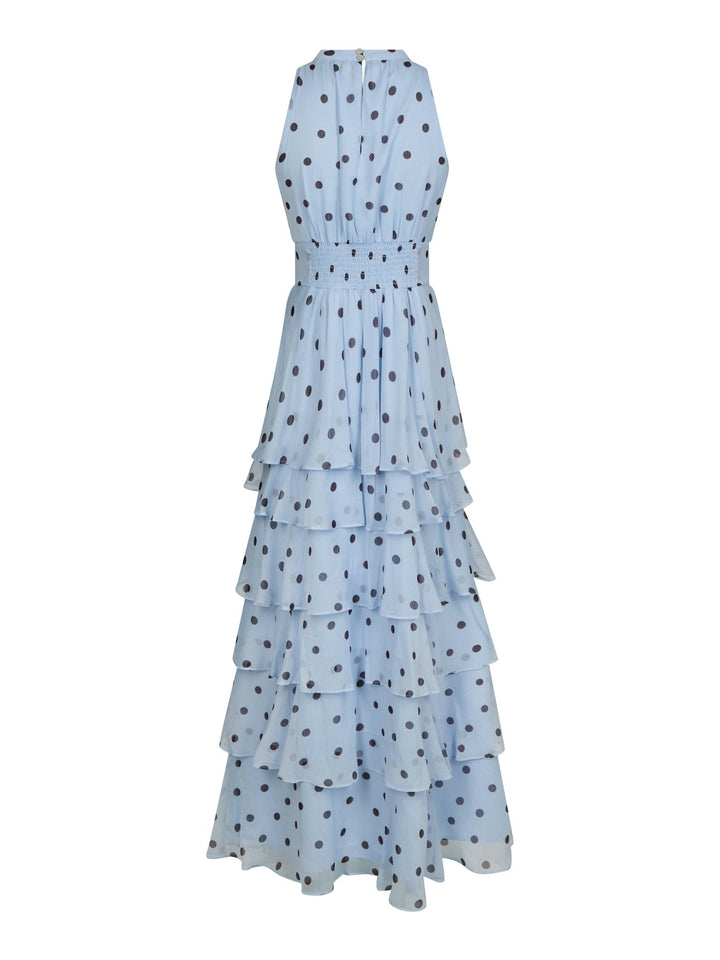 Neo Noir - Marli Big Dot Dress 167758 - 145 - Light Blue