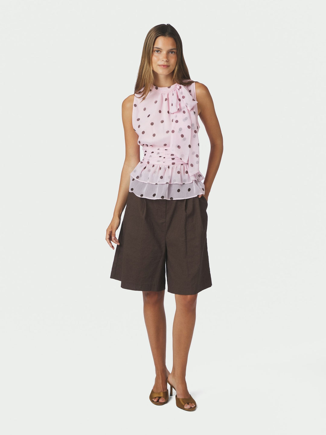 Neo Noir - Ansol Big Dot Top 170503 - 754 - Light Pink