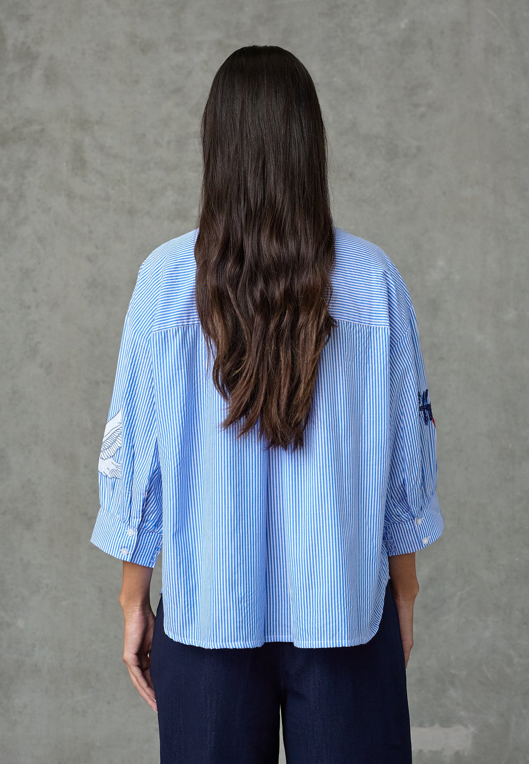 Love & Divine - Love1604-2 20151 - 834 - Blue Dream Stripes Emb.