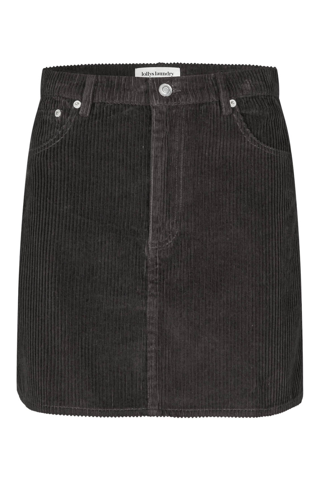 Forudbestilling - Lollys Laundry - Evasll Short Skirt25445-2046 - 87 Dark Mokka