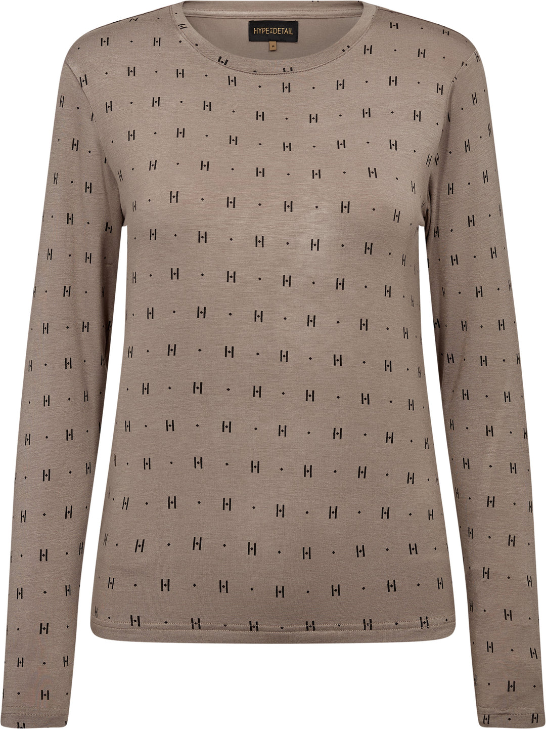 Hype The Detail - Htd Tee L/S Cashmere-Blend 650-14 - 4 - Sand