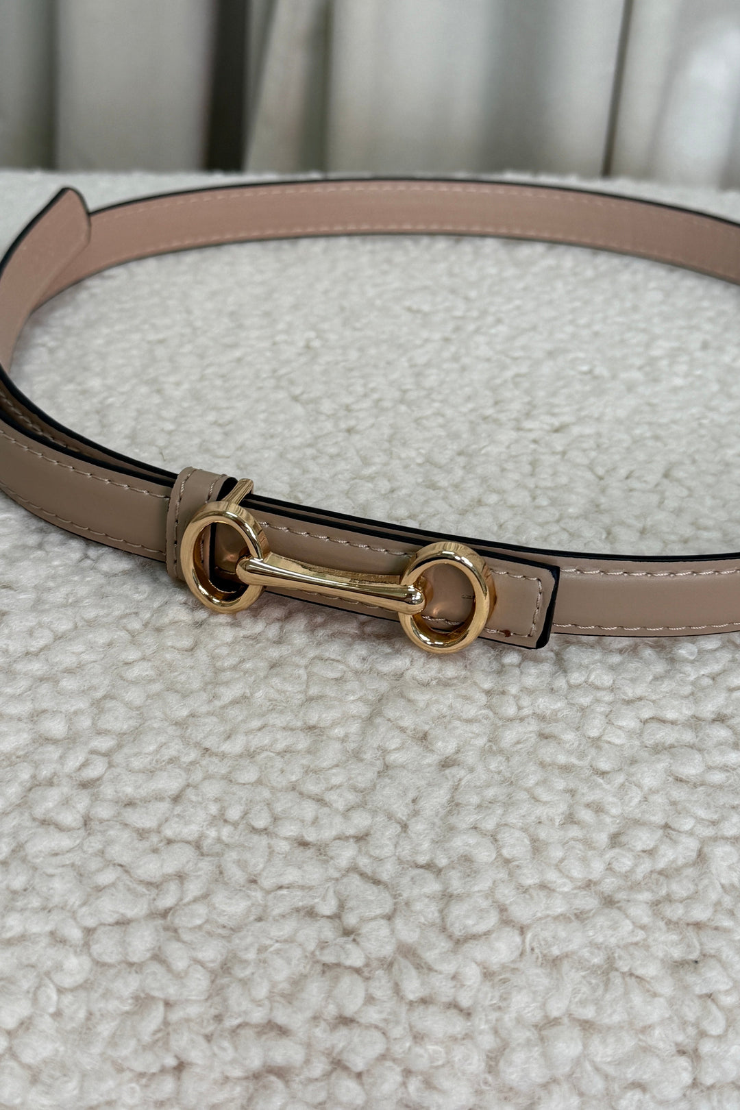Mellow Moon - Belt With Metal Buckle CT3640016 - Bronze