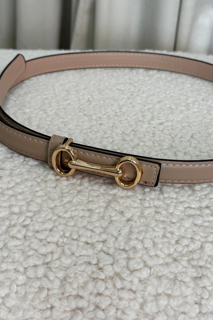 Mellow Moon - Belt With Metal Buckle CT3640016 - Bronze