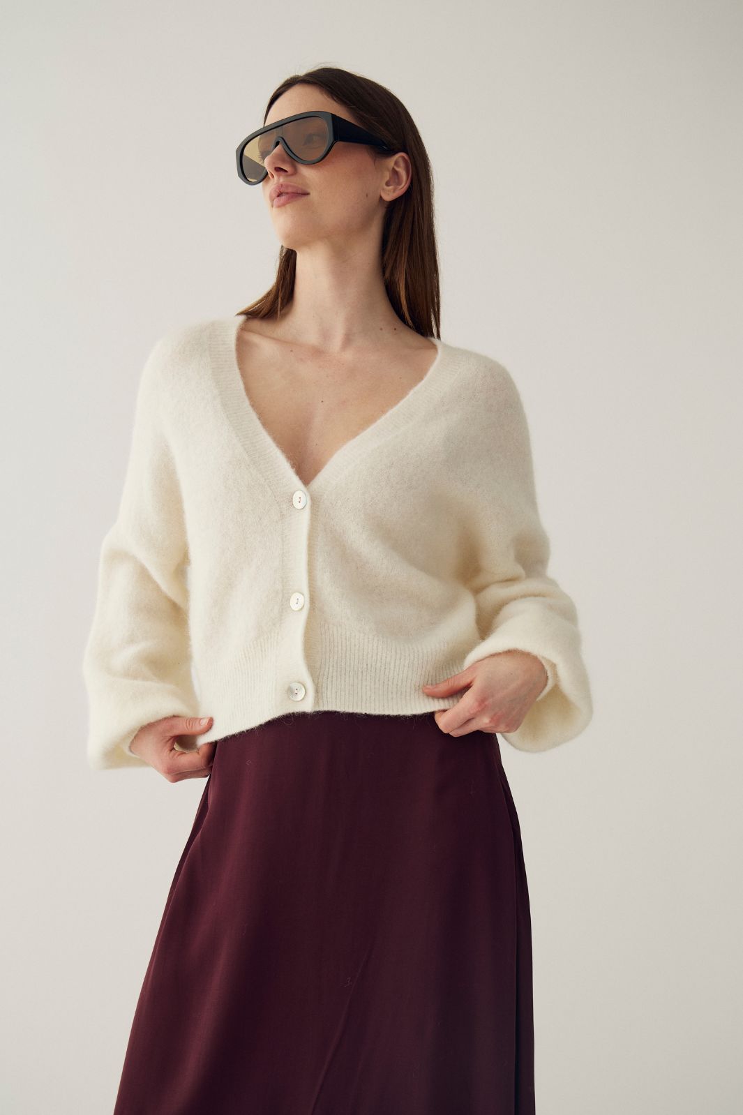 Noella - N-Morene Knit Cardigan 16690002 - 006 - Offwhite