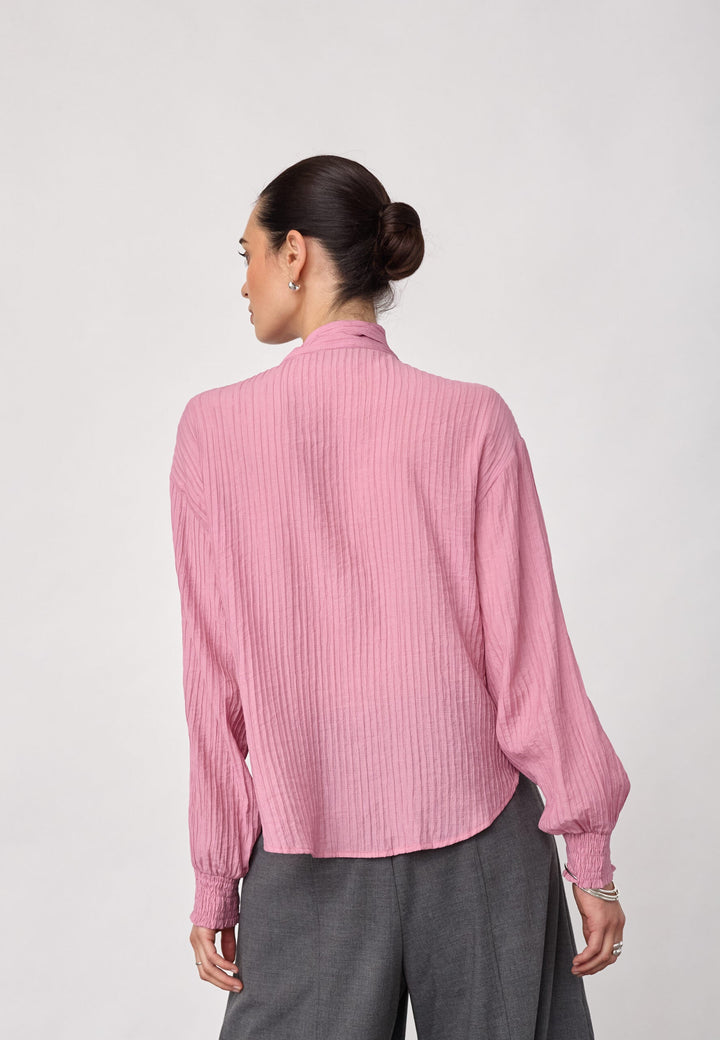 Co´Couture - Elliscc Scarf Neck Blouse 506428 - 35012 - Candyfloss