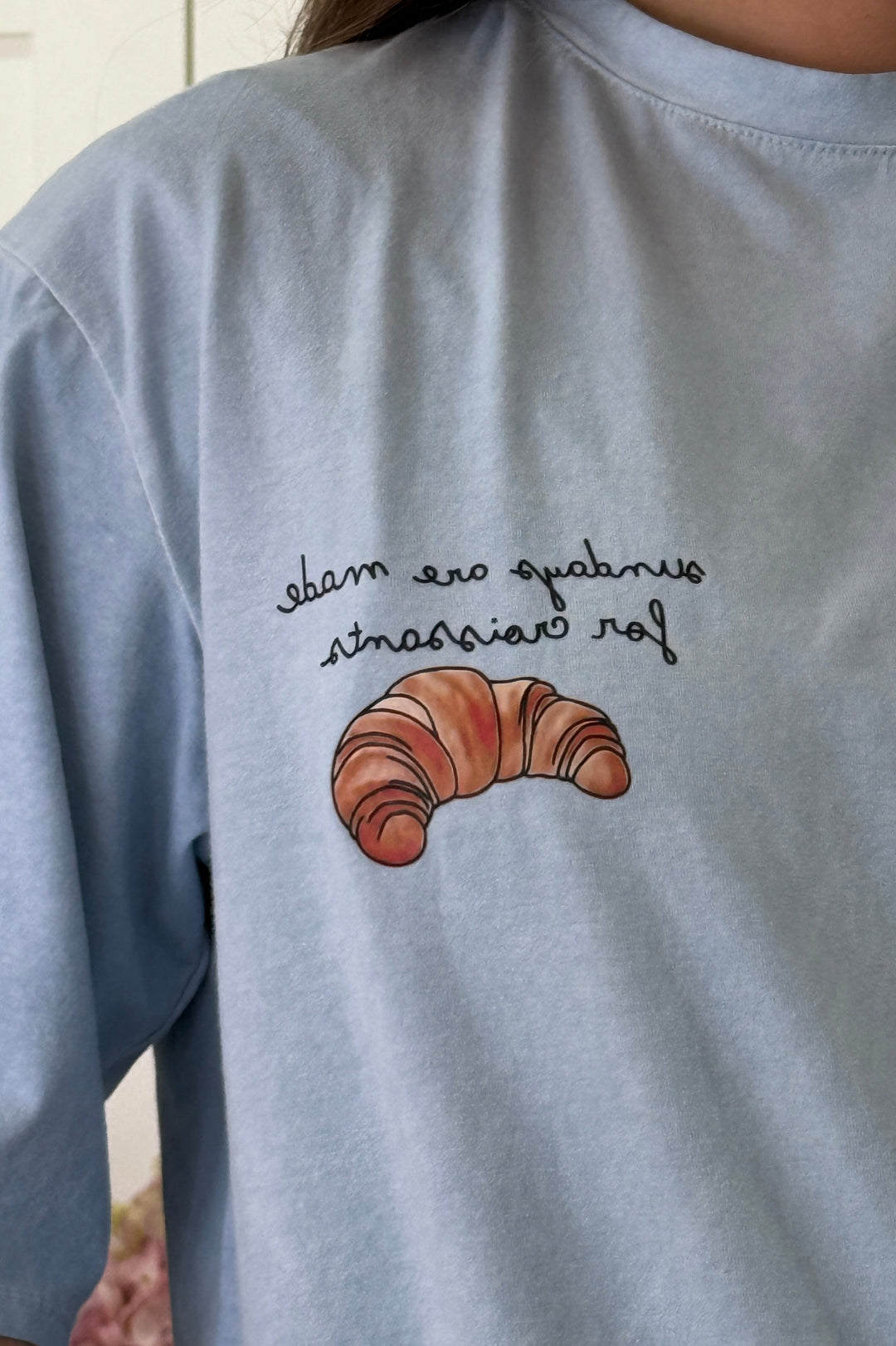 A-bee - Madison T-shirt T-shirt - Sky Blue
