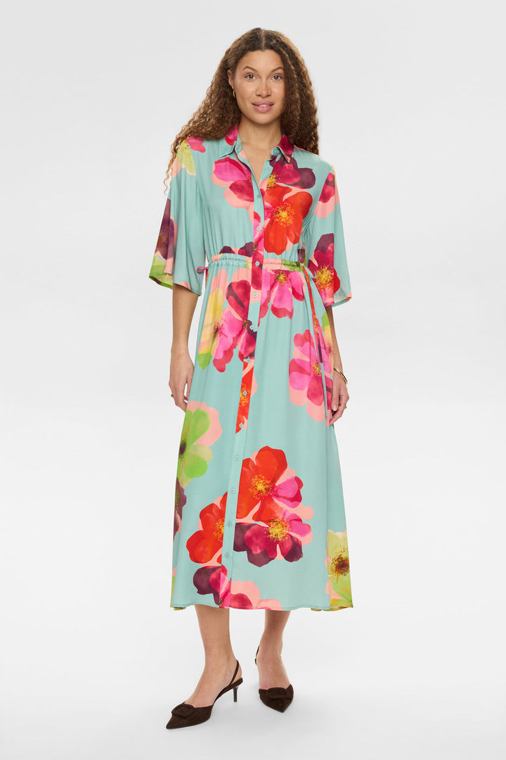 Nümph - Nutassy Long Dress 707193 - Harbor Gray