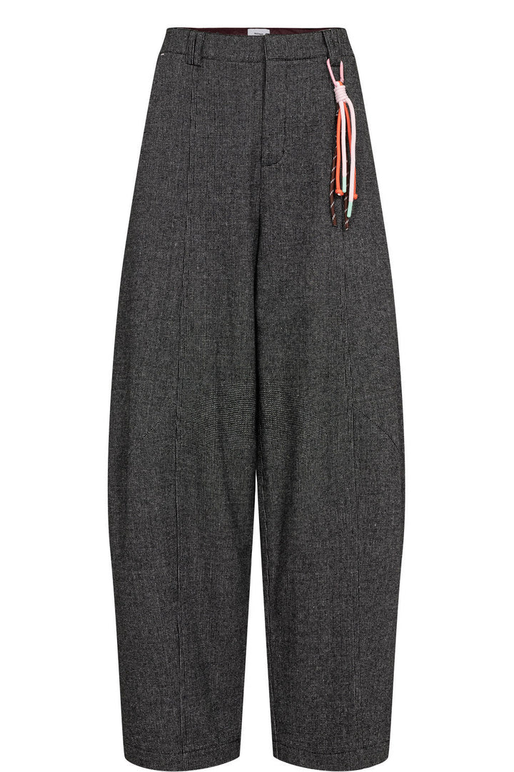 Nümph - Nuroki Barrel Pants 707478 - Dark Grey Melange