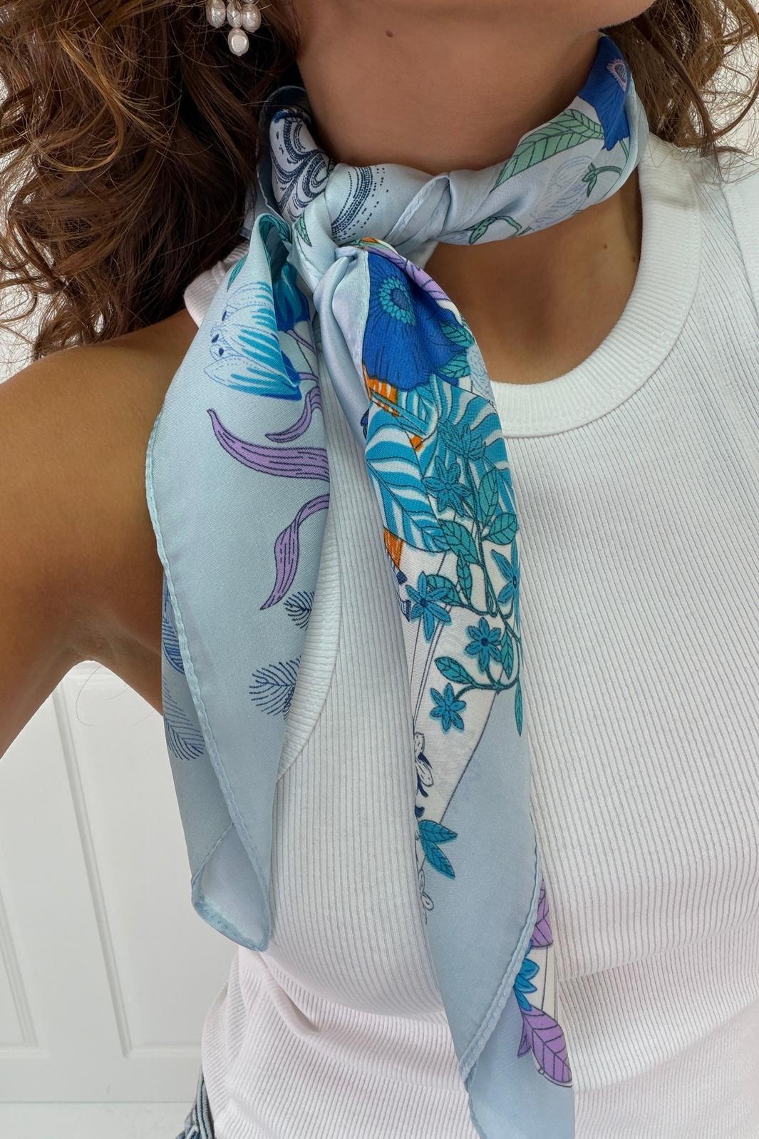 A-bee - Ilona Scarf - Blue