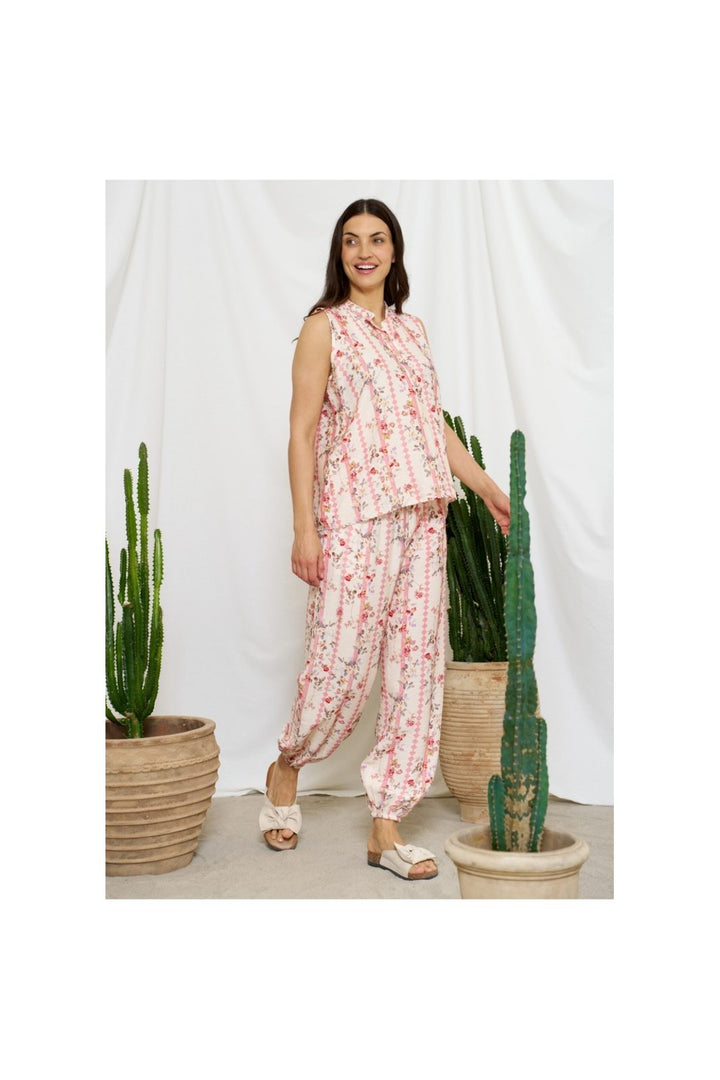 Marta Du Chateau - Mdcamalie Pants 6893 - Rosa2319Tps