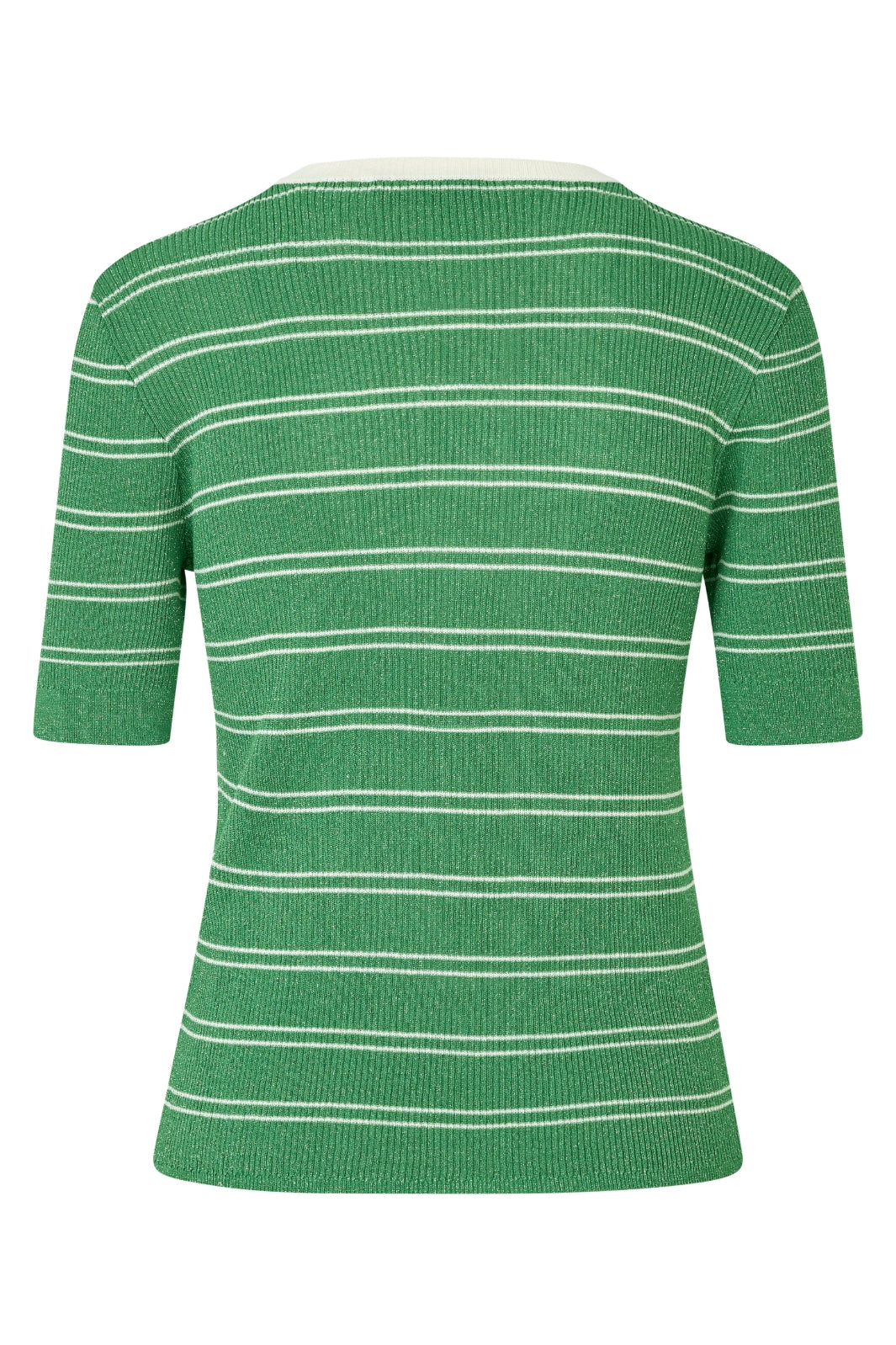 Modström - Pacificomd Ss Polo 58601 - 12036 - Medium Green Stripe