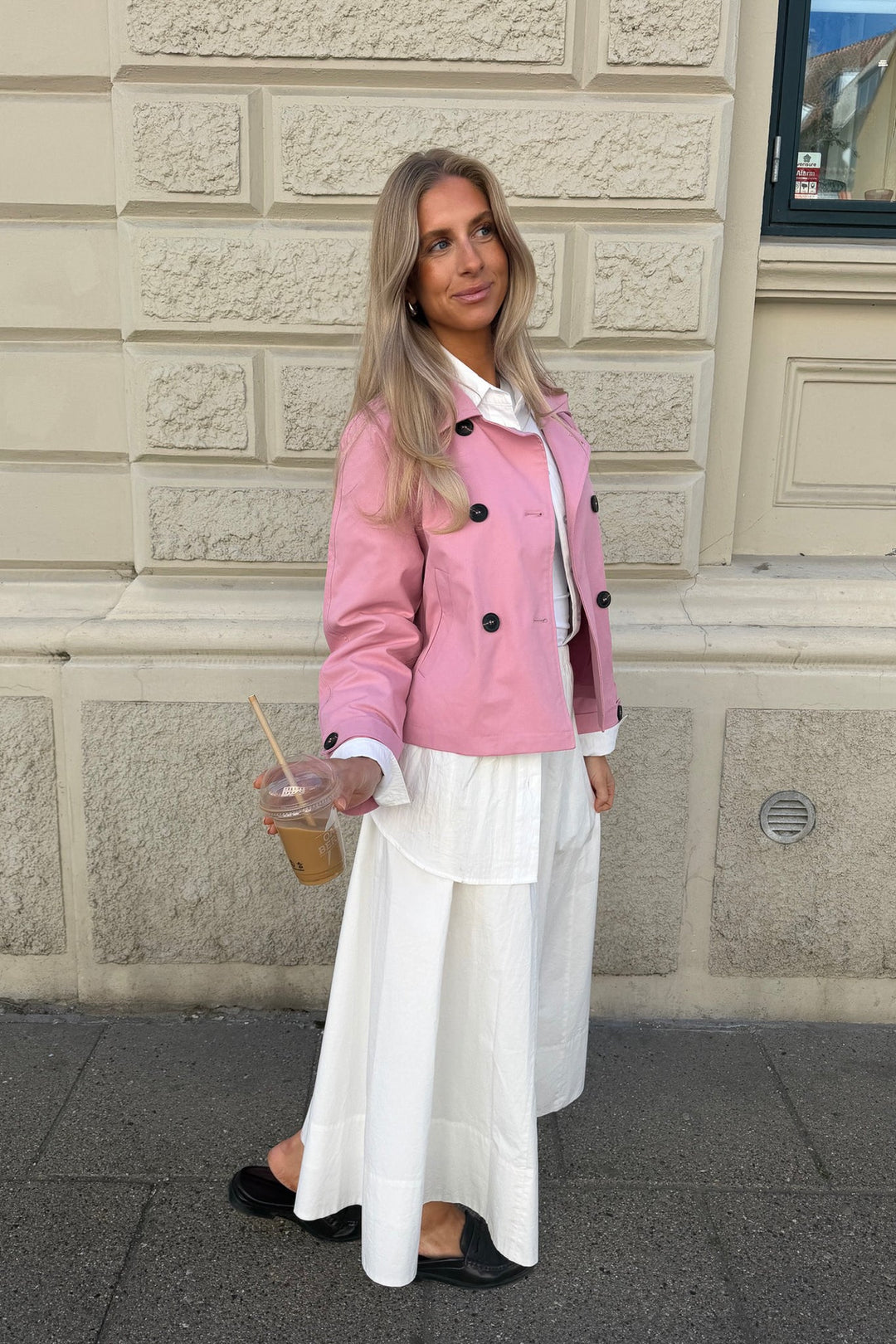 Byic - Lunaic Trenchcoat A2320 - Pink