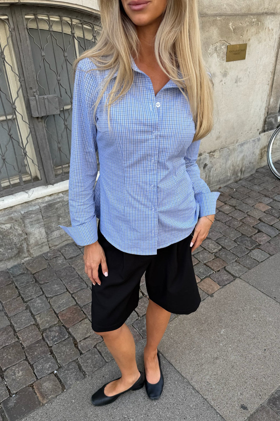 BYIC - Siljeic Shirt A25127 - Blue White Checks
