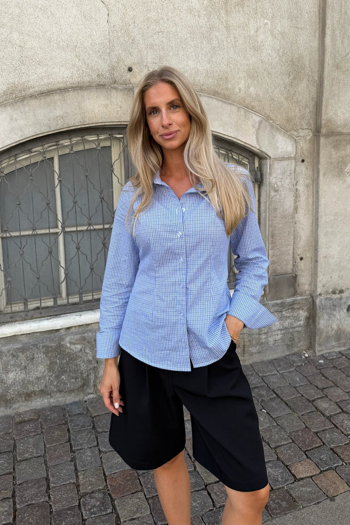 BYIC - Siljeic Shirt A25127 - Blue White Checks