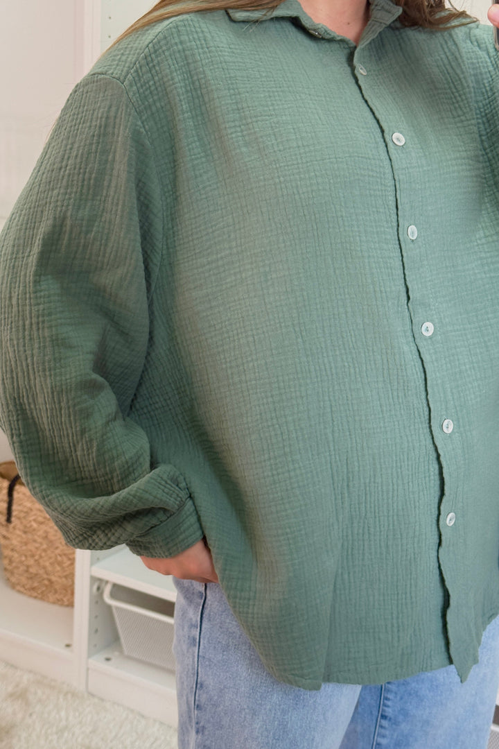 A-bee - Sonja Shirt - Khaki
