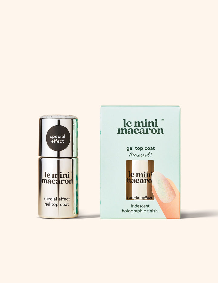 Le Mini Macaron - Single Gel Top Coat TOP003 - Mermaid