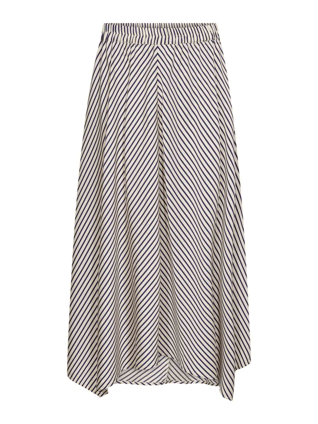 Gossia - Cloriego Skirt G3314 - Navy Creme Stripes