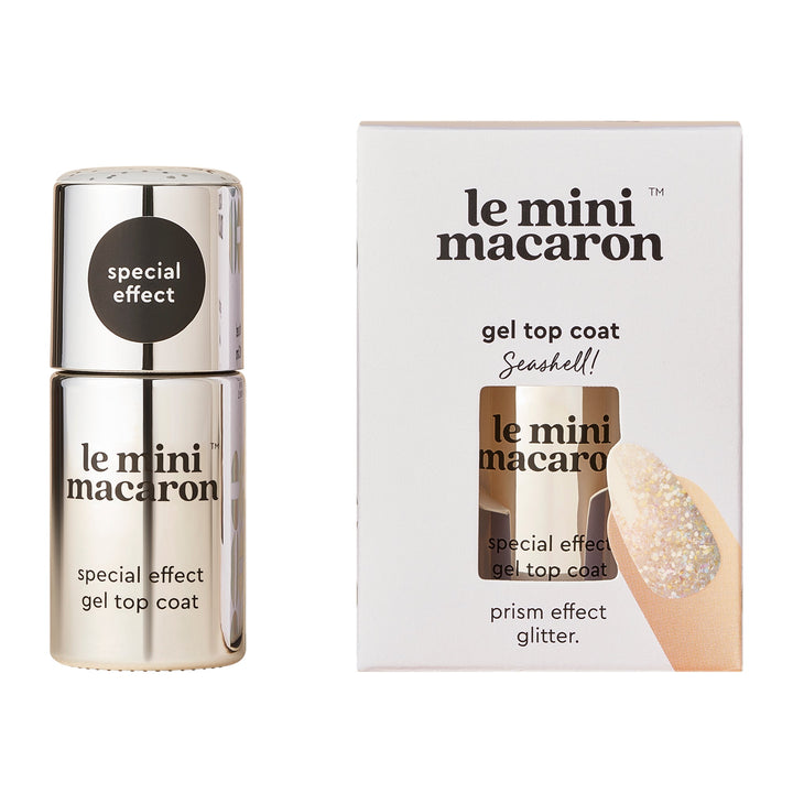 Le Mini Macaron - Single Gel Top Coat TOP004 - Seashell