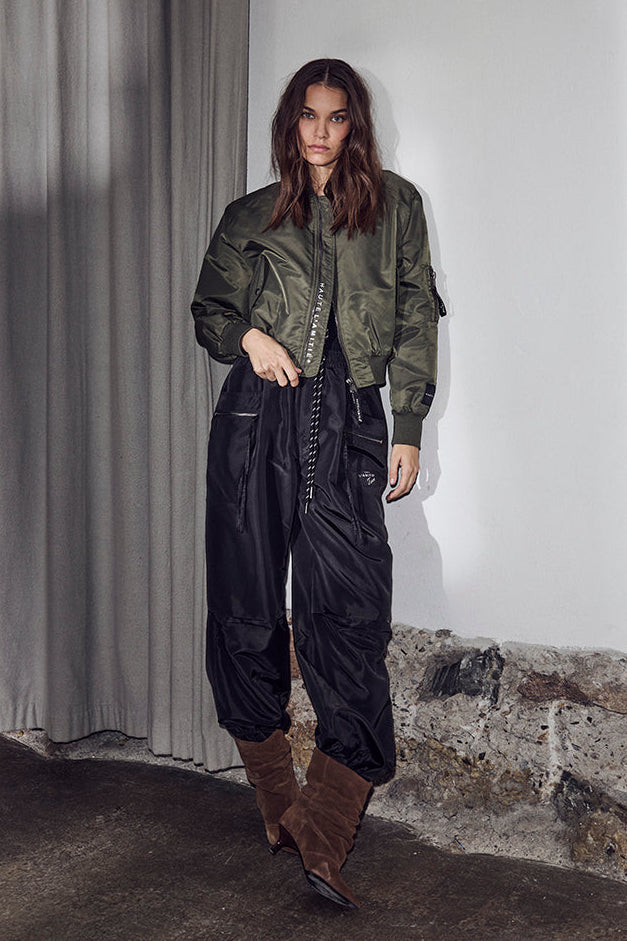 Haute L'Amitié - Cargo Zip Pocket Pant HL10654 - Black