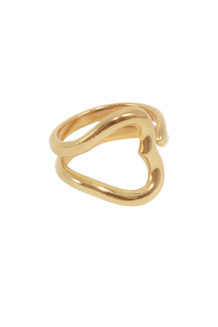 Jane Kønig - Open Heart Ring OHR-AW25-G_52 - Ring