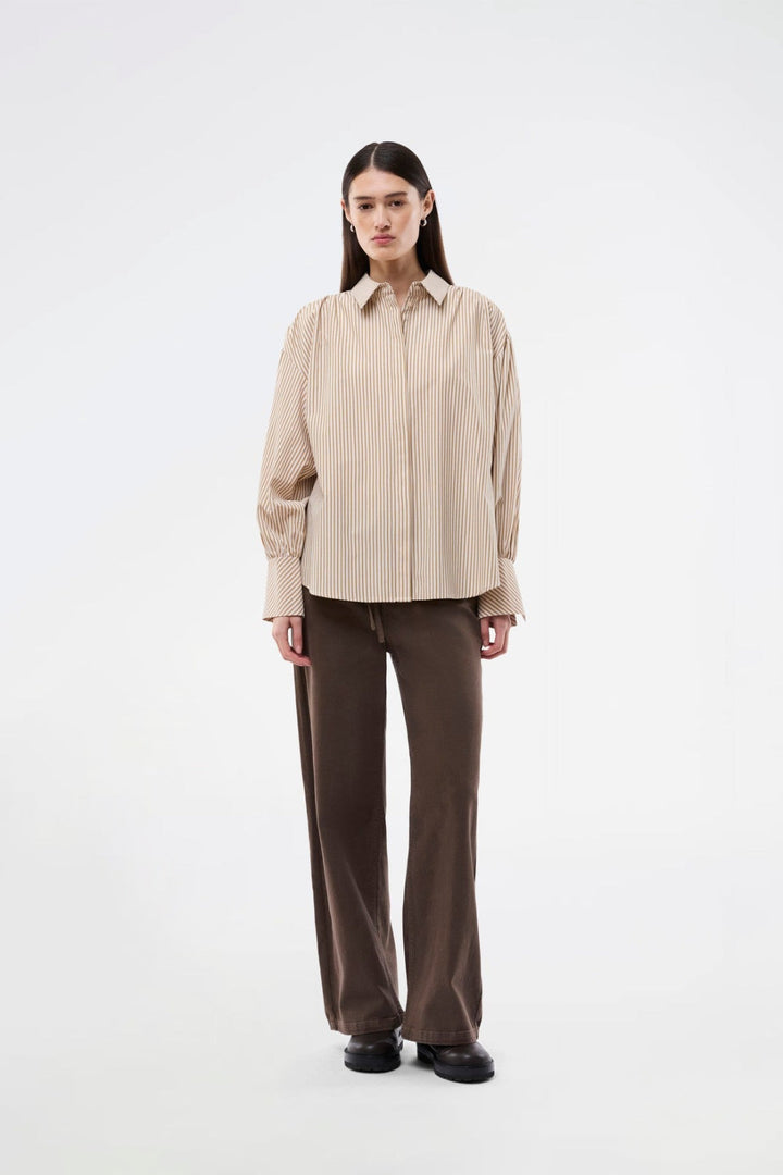 ModströM - Baldvinmd Shirt 59222 - 12059 - Peony Stripe