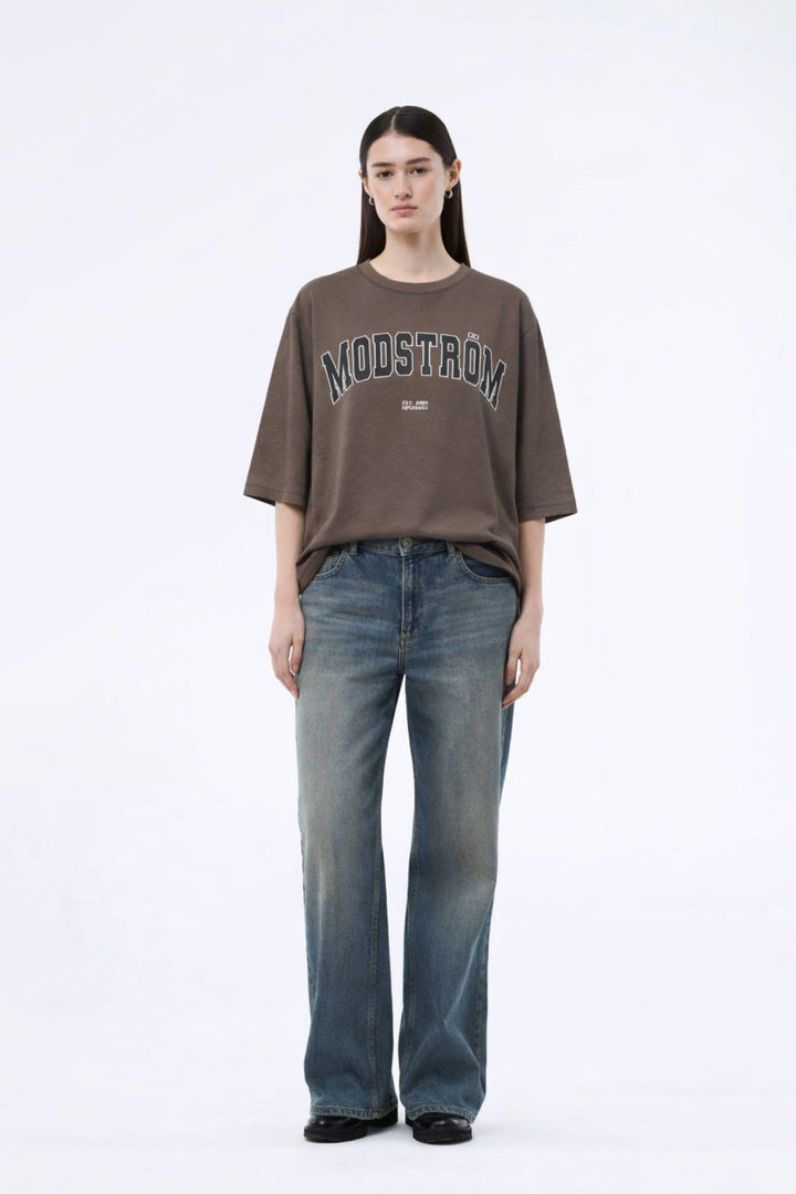 ModströM - Bamboomd T-Shirt 59281 - 5584 - Chocolate Chip