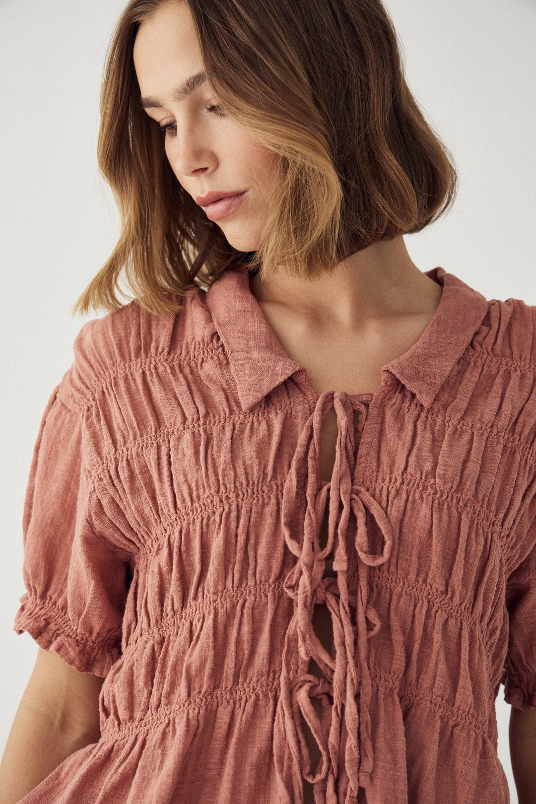 Noella - N-Marty Blouse 15710004 - 1455 - Red Clay