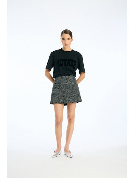 Rotate - Jersey Oversized T-shirt 115326100 - 100 Black