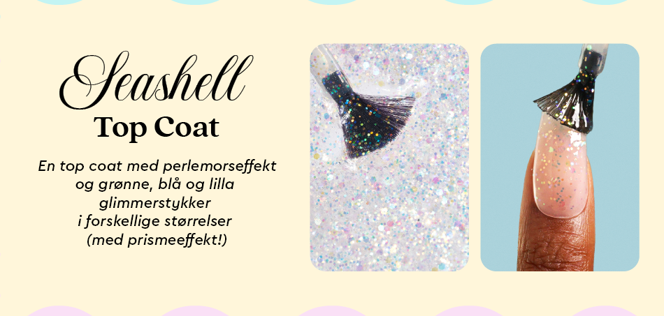 Le Mini Macaron - Single Gel Top Coat TOP004 - Seashell